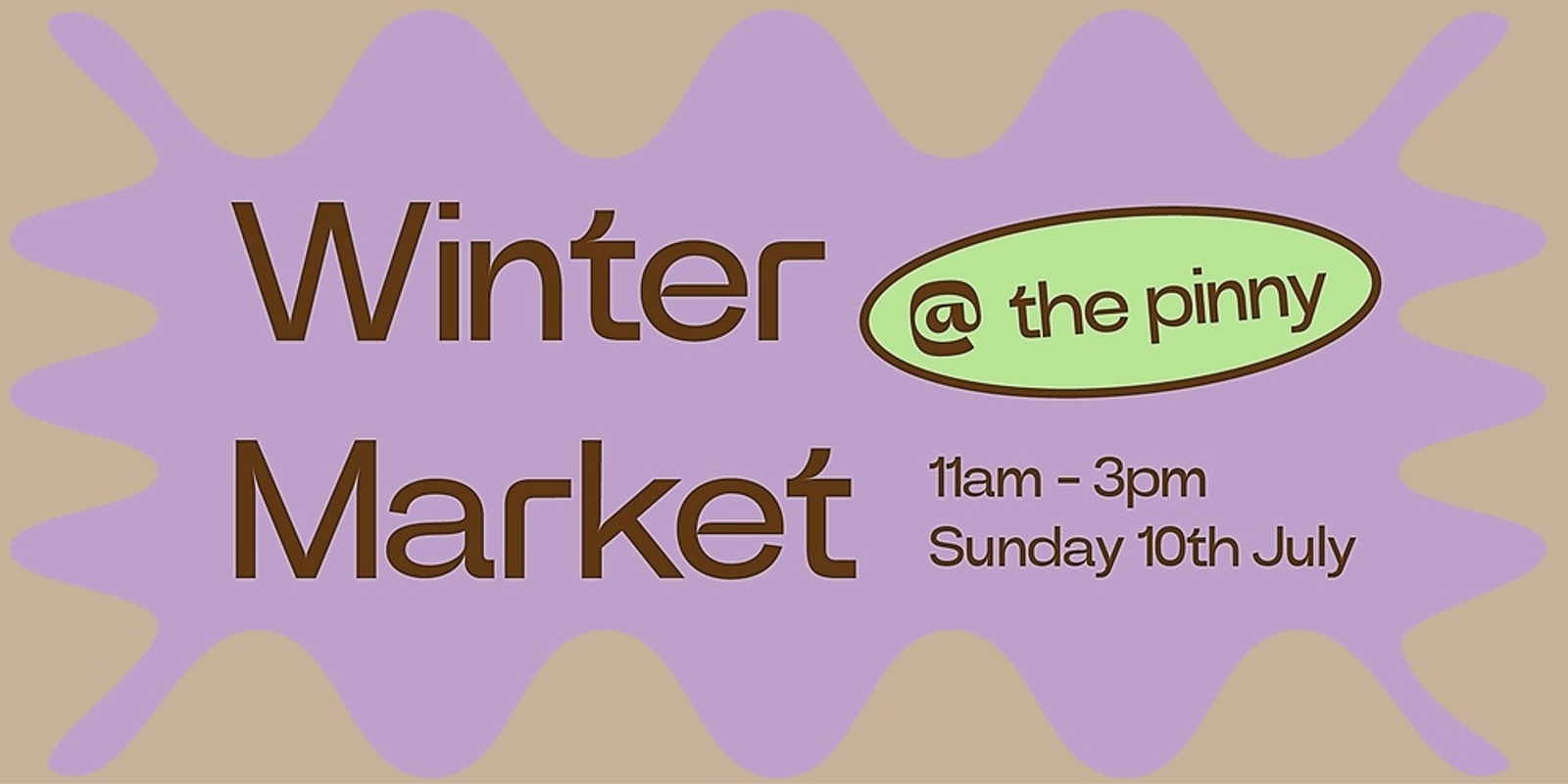 Banner image for Winter market @ the Pinny - stall registration