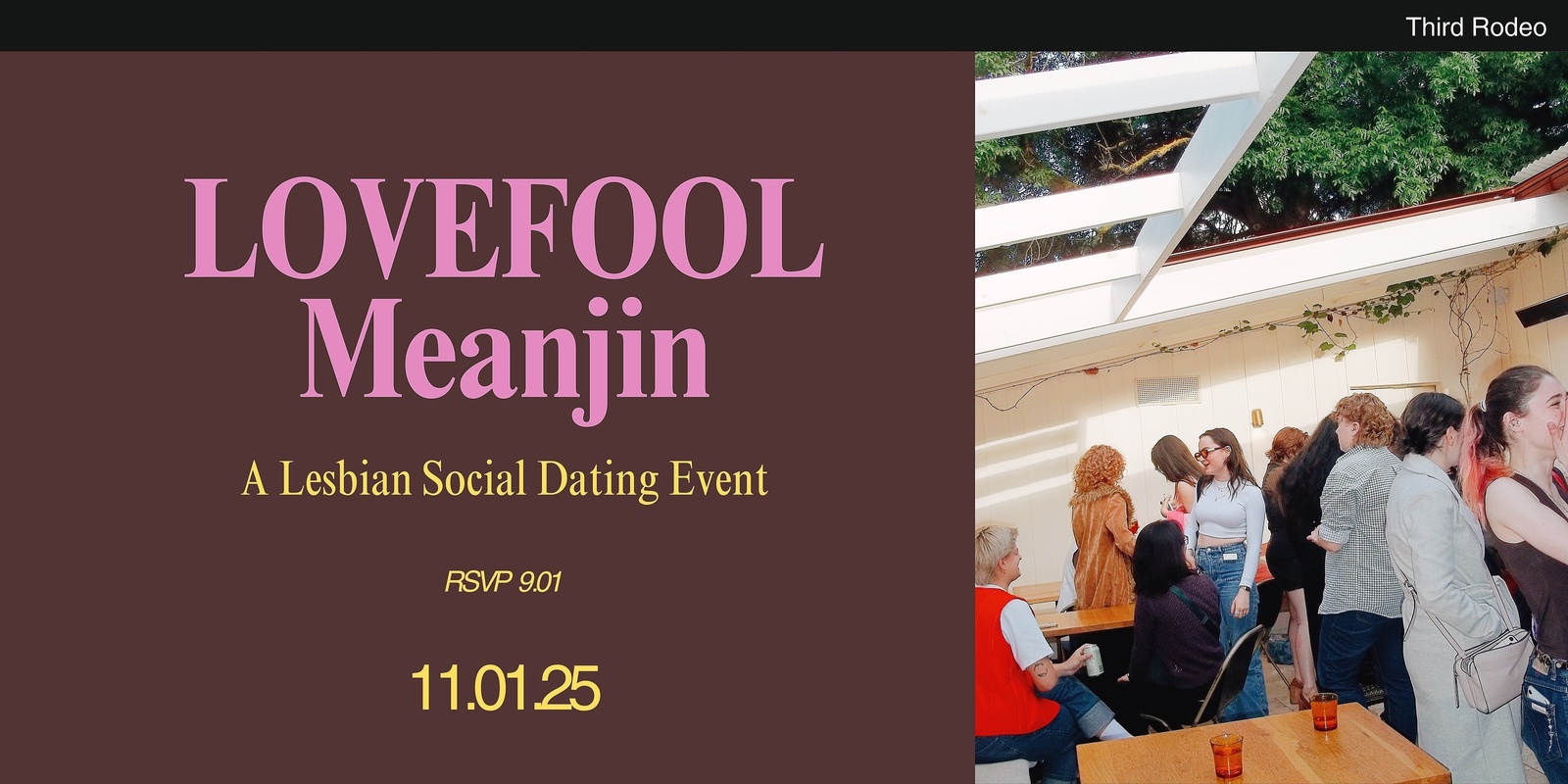 Banner image for LOVEFOOL (Meanjin)!