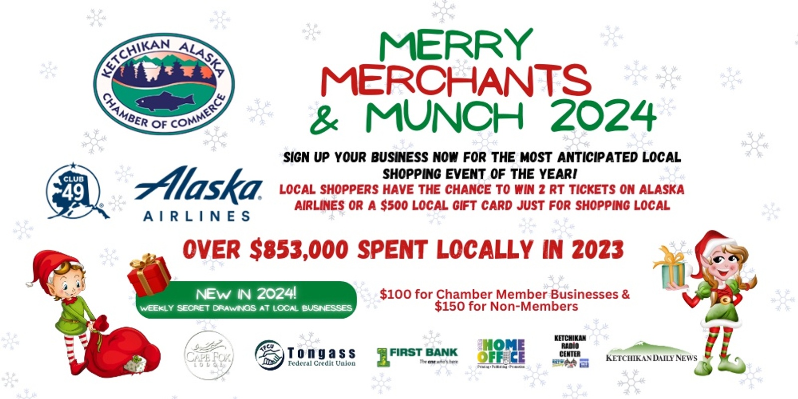 Banner image for 2024 Merry Merchants & Munch  