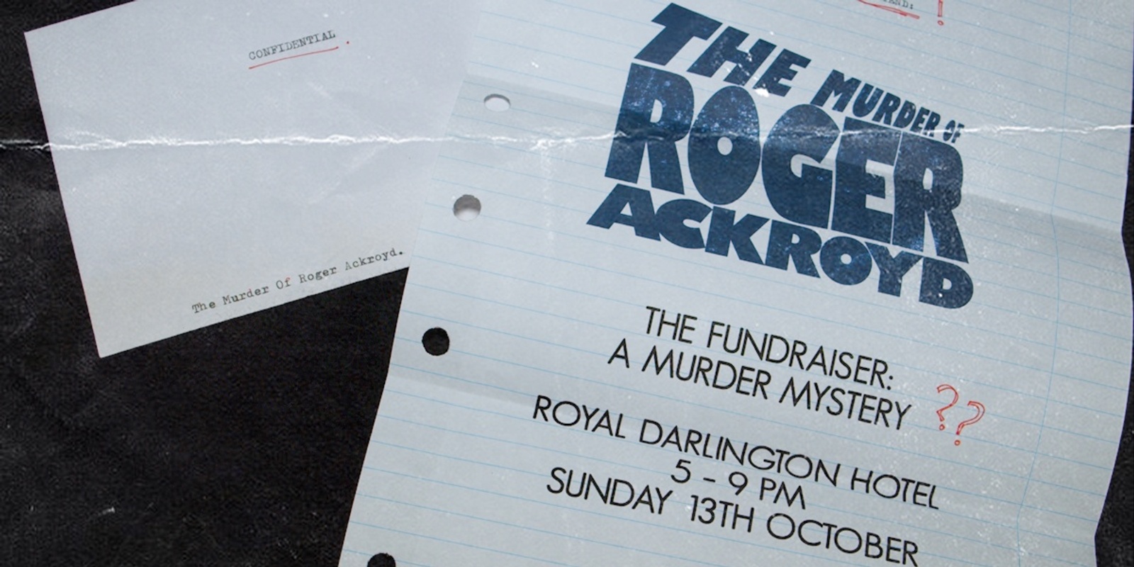 Banner image for SUDS Fundraiser - The Murder of Roger Ackroyd: A Murder Mystery