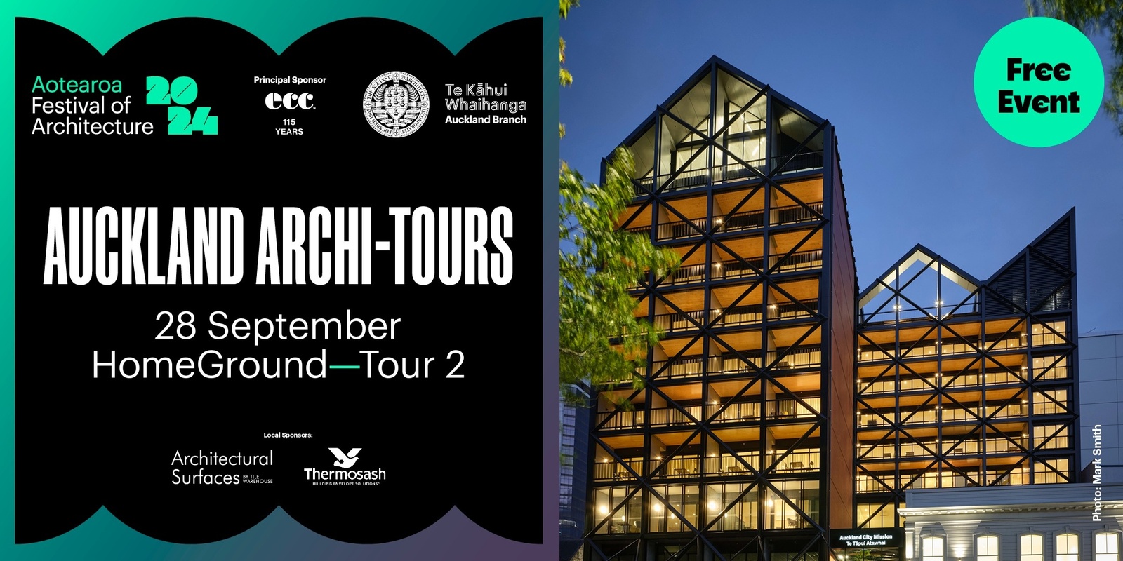 Banner image for Auckland Archi-tours - Homeground Auckland City Mission - 2nd Tour