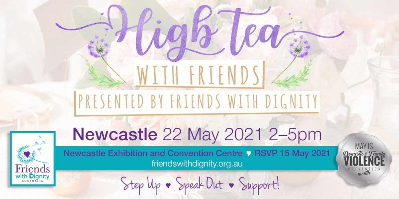 Banner image for High Tea with Friends - NEWCASTLE