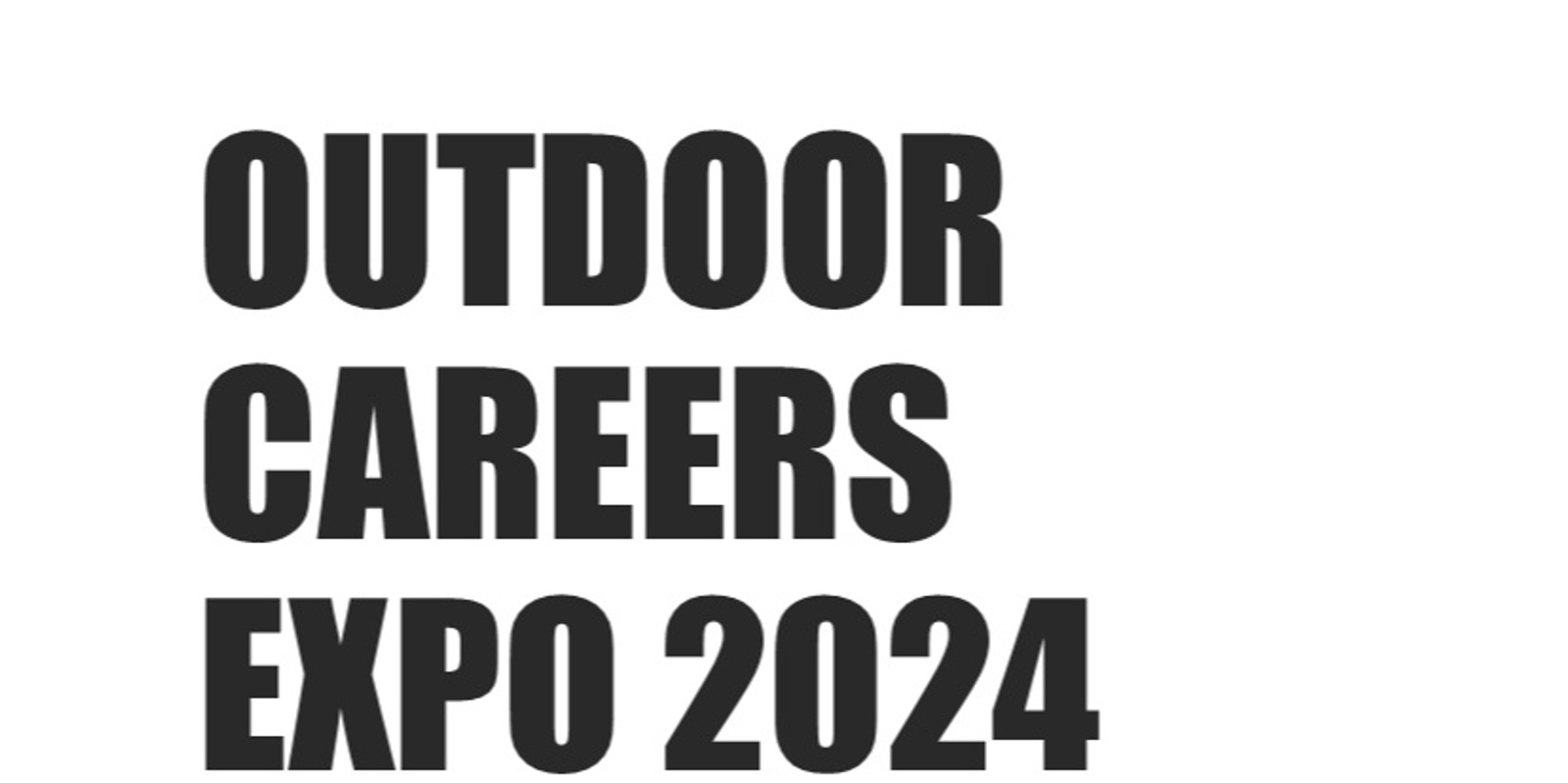 Banner image for NBONSA Outdoor Careers Expo