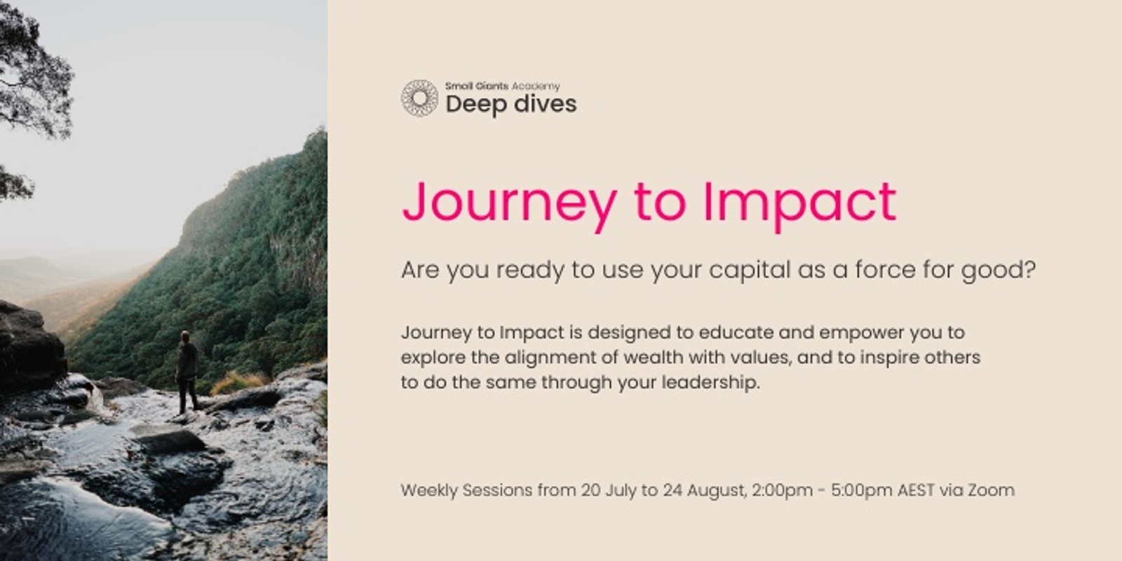 Banner image for Journey to Impact