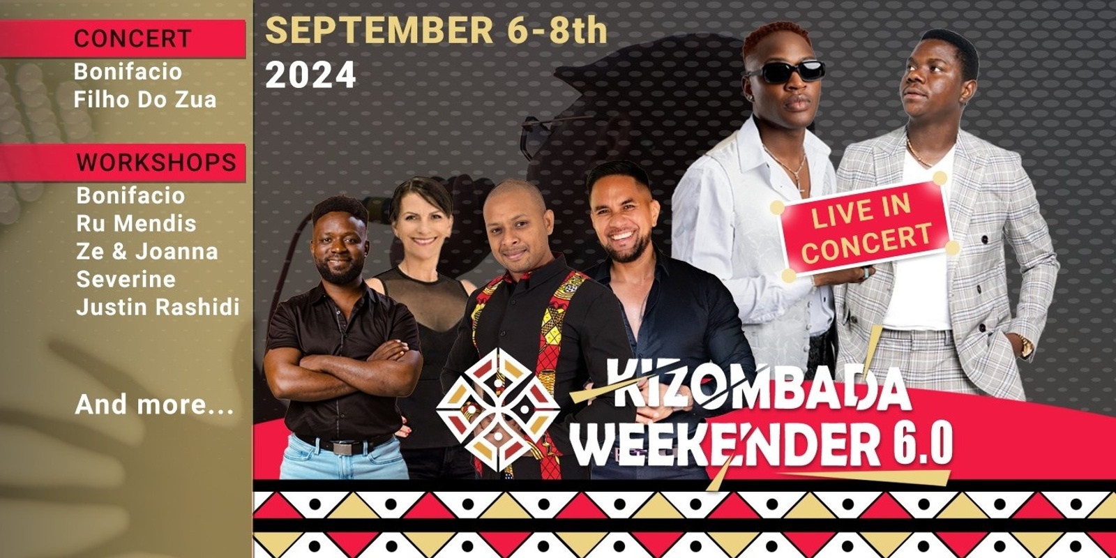 Banner image for Kizombada Weekender 6.0