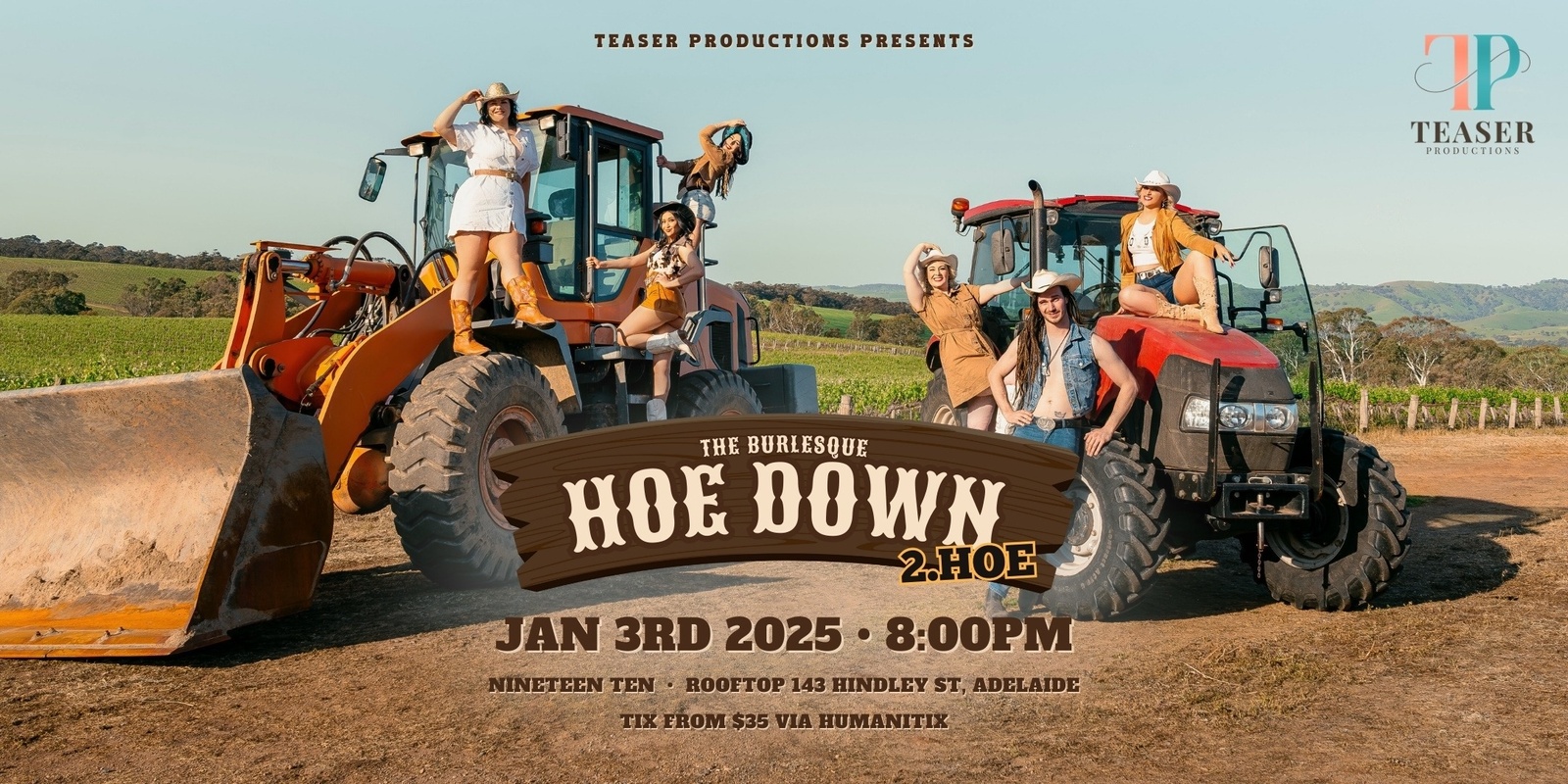 Banner image for The Burlesque Hoe Down 2.Hoe