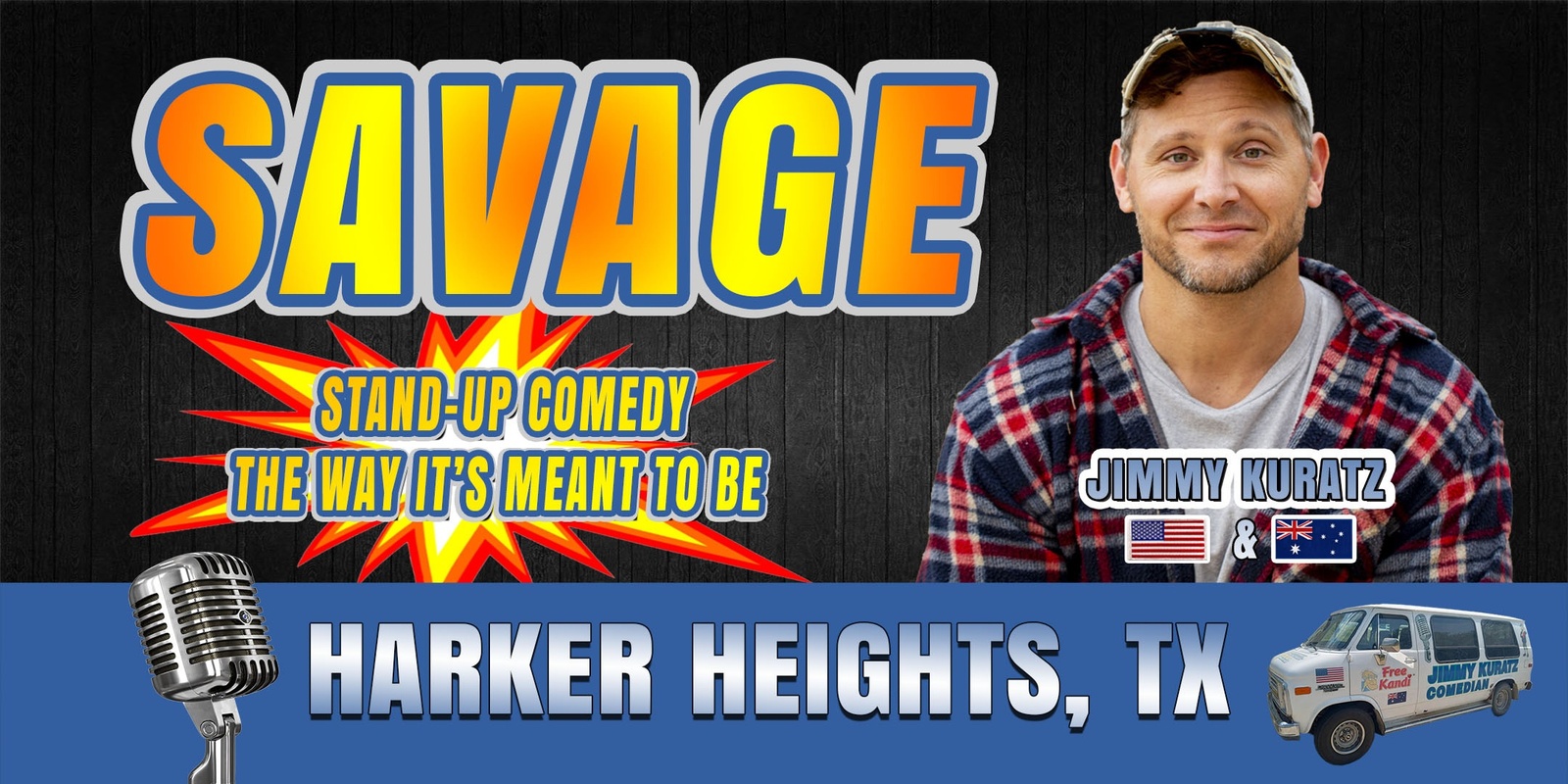 Banner image for STAND-UP comedy ♦ HARKER HEIGHTS, TX (Gambit Social House)