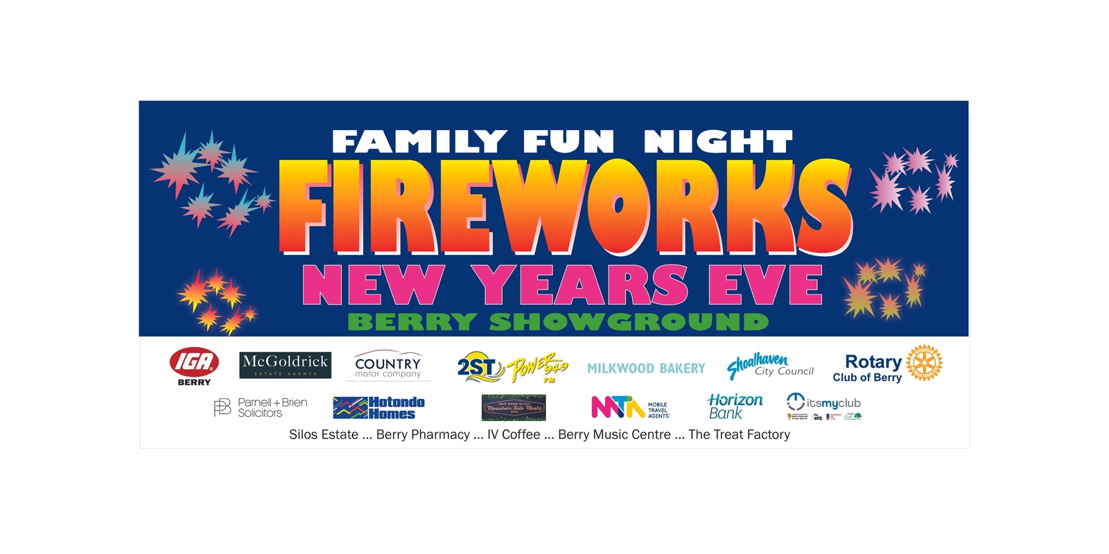 Banner image for Family Fun Night with Fireworks