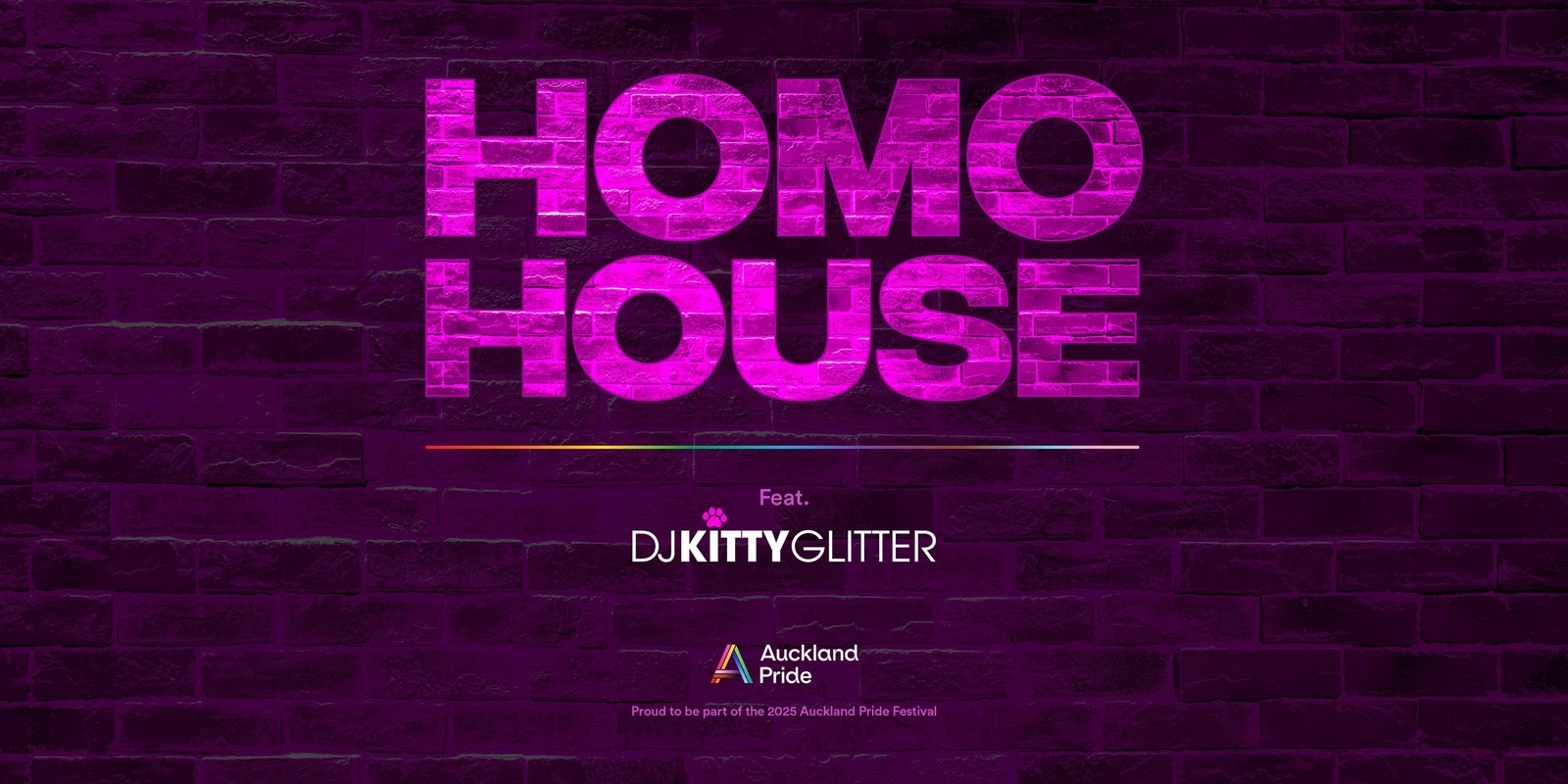 Banner image for HOMO HOUSE //🪩// DJ KITTY GLITTER ✨