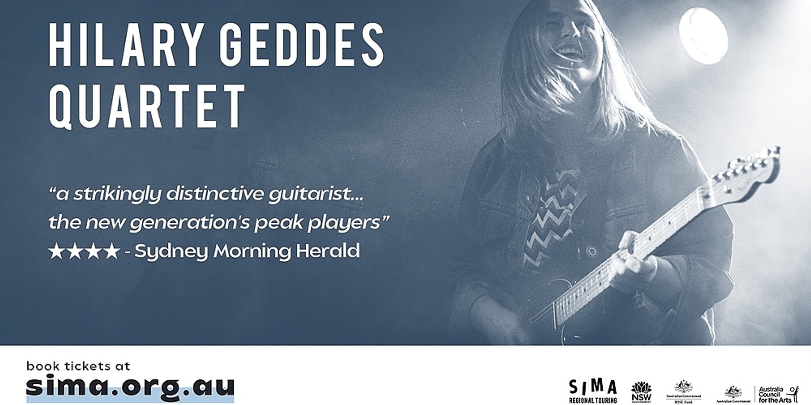 Banner image for Hilary Geddes Quartet ‘Parkside’ Tour