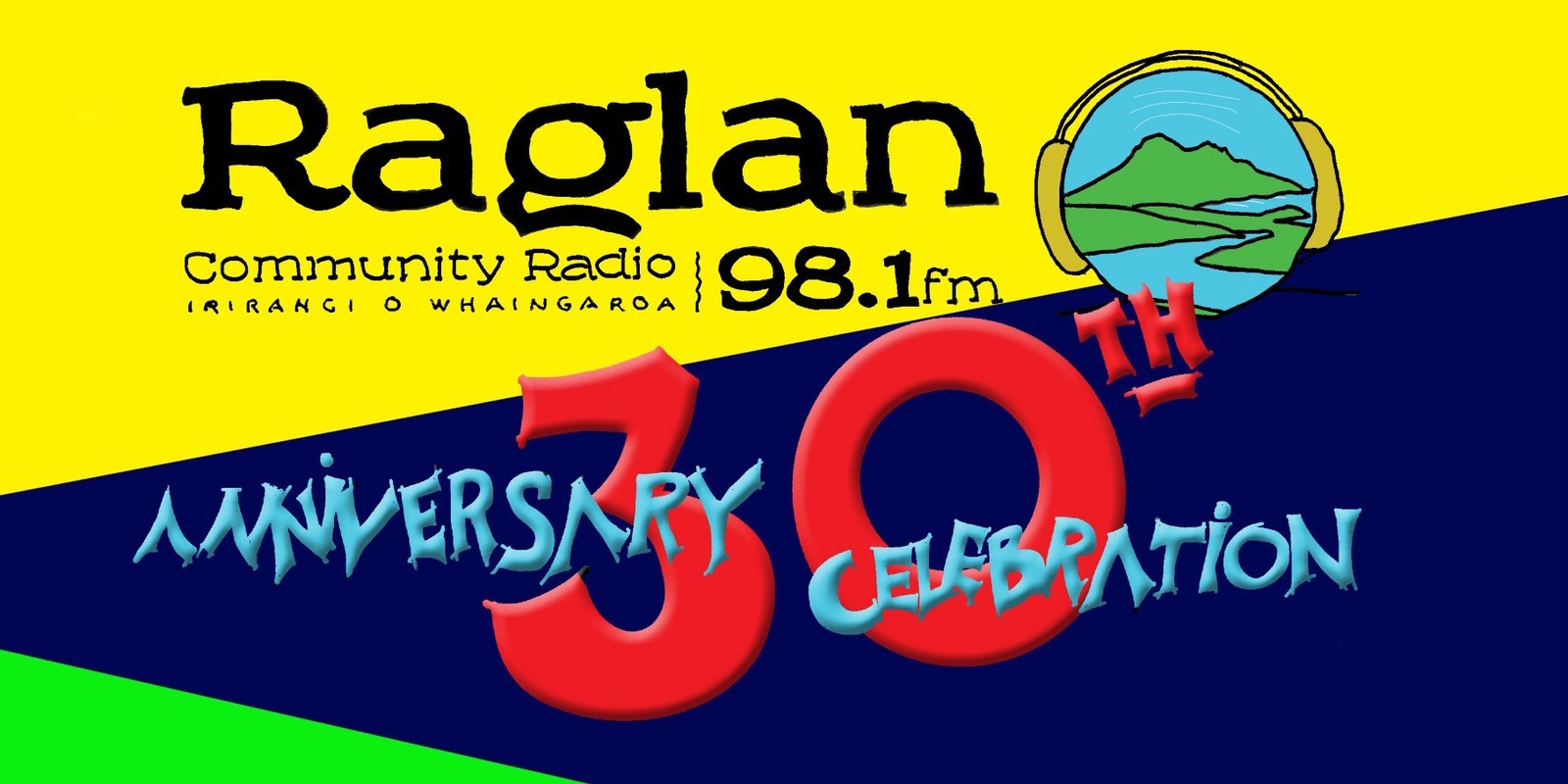 Banner image for Raglan Community Radio 30th Birthday