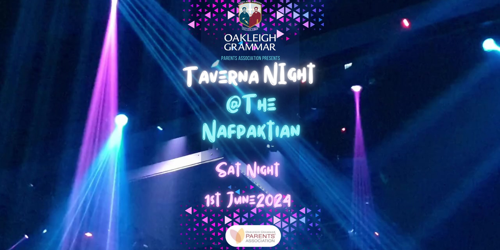 Banner image for (OG STAFF/COMMUNITY) Oakleigh Grammar - Parents Association "Taverna Night" June 1st 2024 @ The Nafpaktian