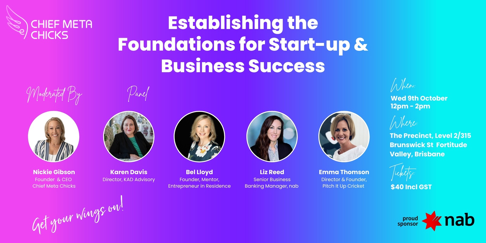 Banner image for Establishing the Foundations for Start-up & Business Succeess