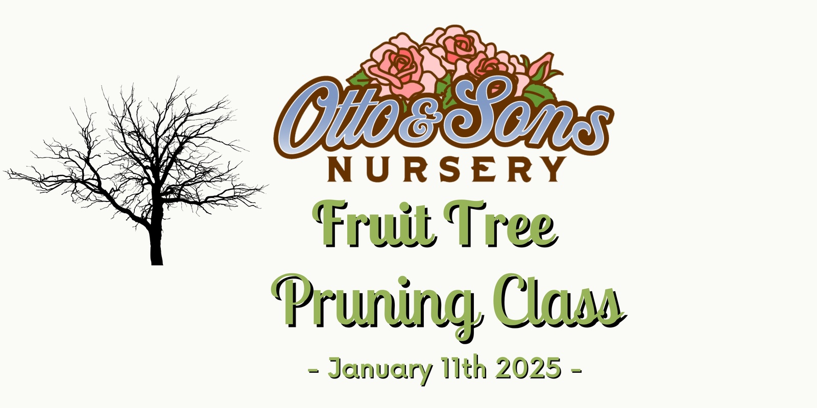 Banner image for Fruit Tree Pruning Class 2025