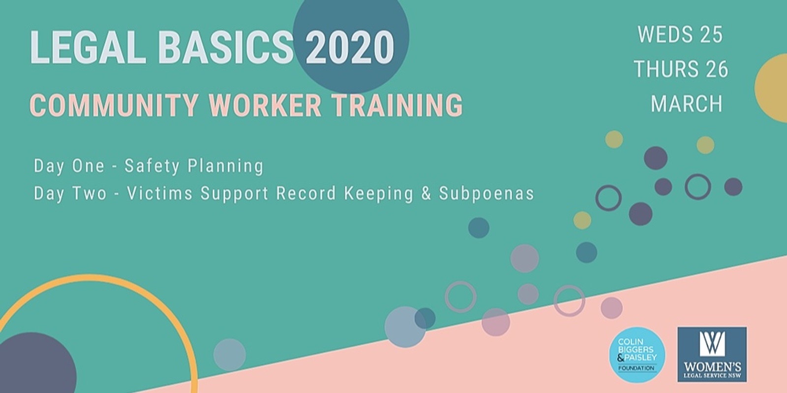 Banner image for Legal Basics 2020 - Autumn Session: CANCELLED