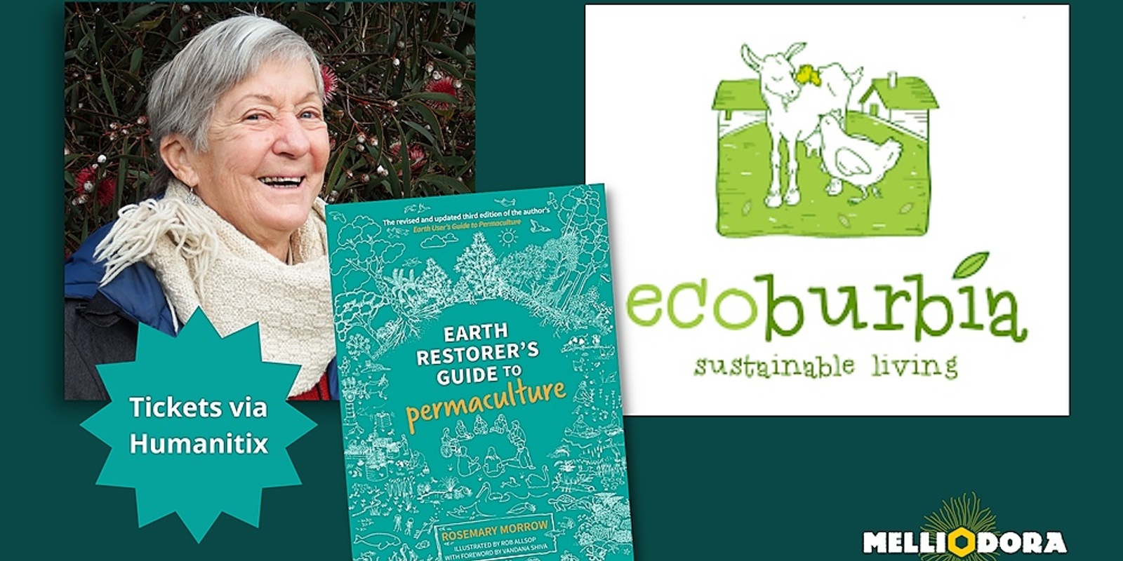 Banner image for Earth Restorers' Guide to Permaculture - a chat with Rosemary Morrow