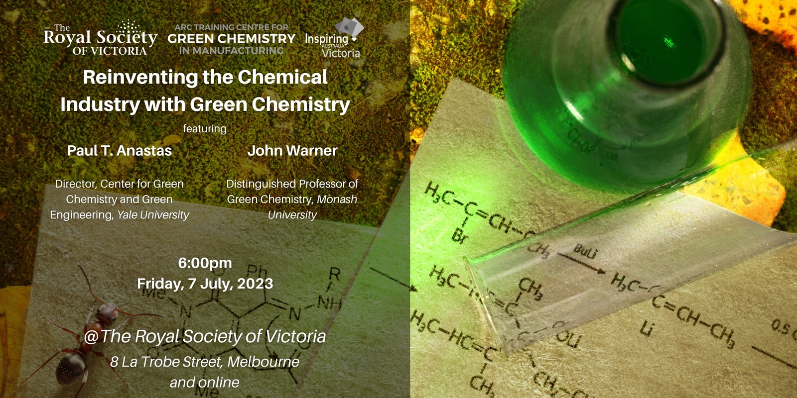 Banner image for Reinventing the Chemical Industry with Green Chemistry