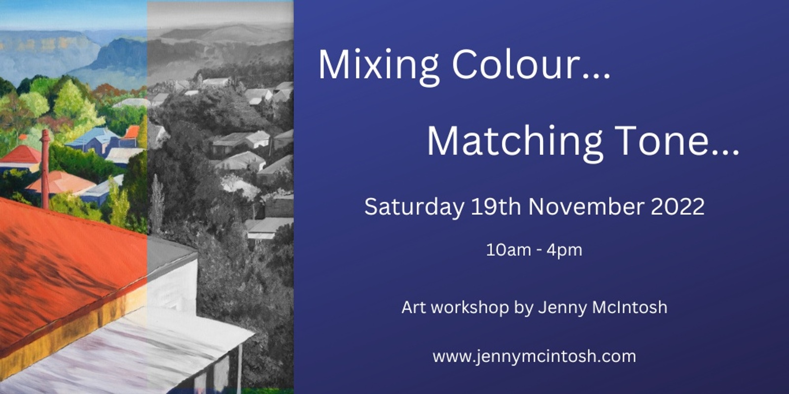 Banner image for Mixing Colour... Matching Tone