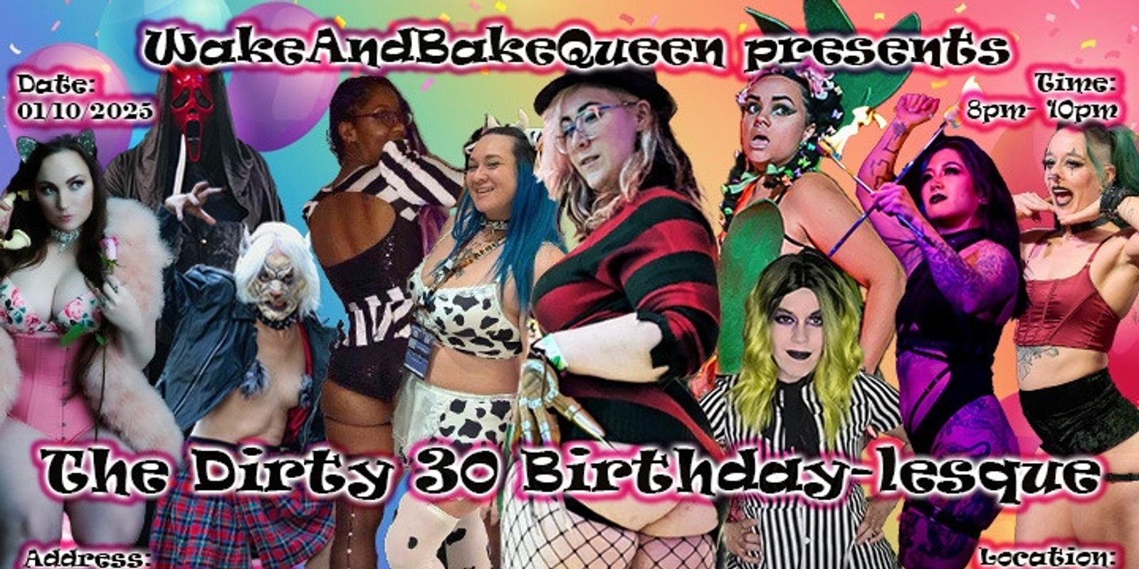 Banner image for Dirty 30 Birthday Burlesque 