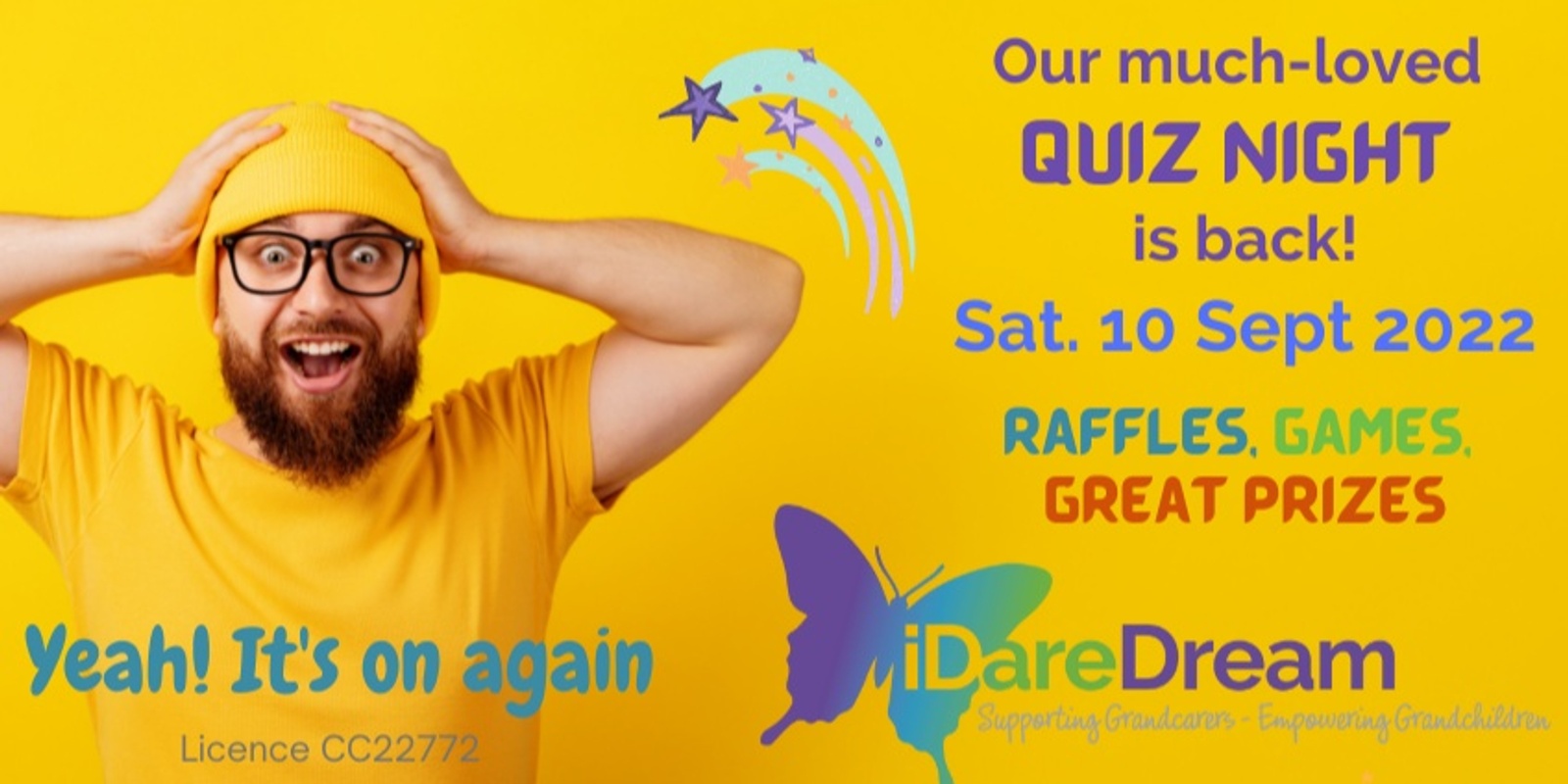 Banner image for iDareDream Quiz Night