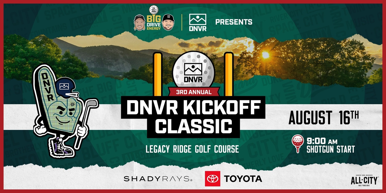 Banner image for DNVR Kickoff Classic Golf Tournament at Legacy Ridge