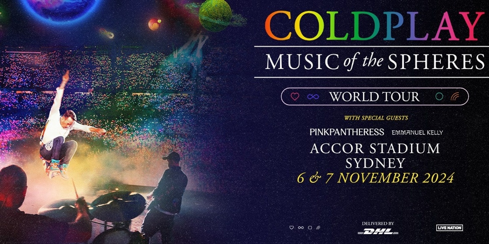 Banner image for Cold Play Centreline Seat Tickets