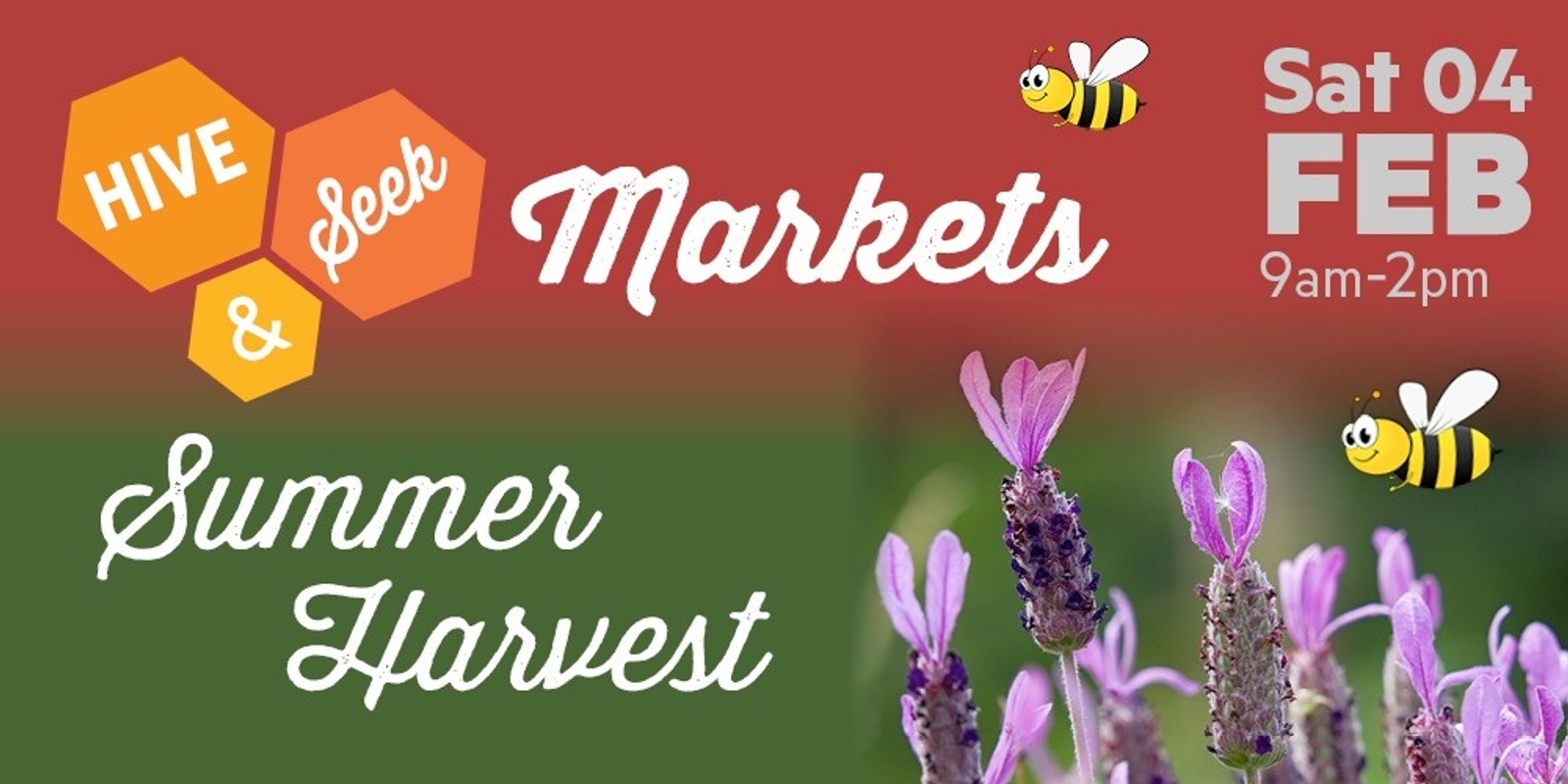 Banner image for Hive & Seek Market: 4 Feb 2023