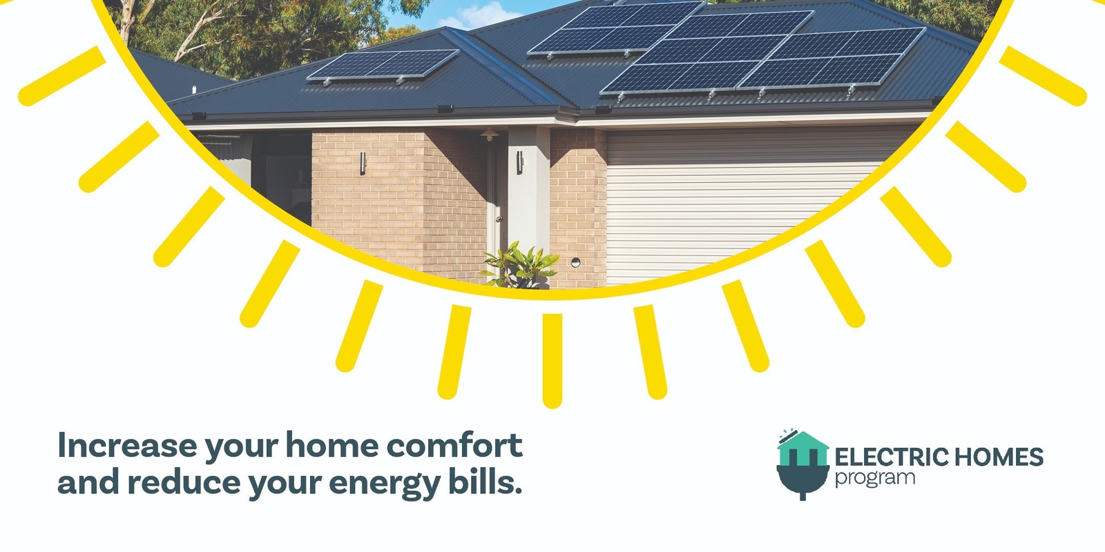 Banner image for Electric Homes Program: Home Insulation, Draught Proofing and Home Energy Audits Webinar 