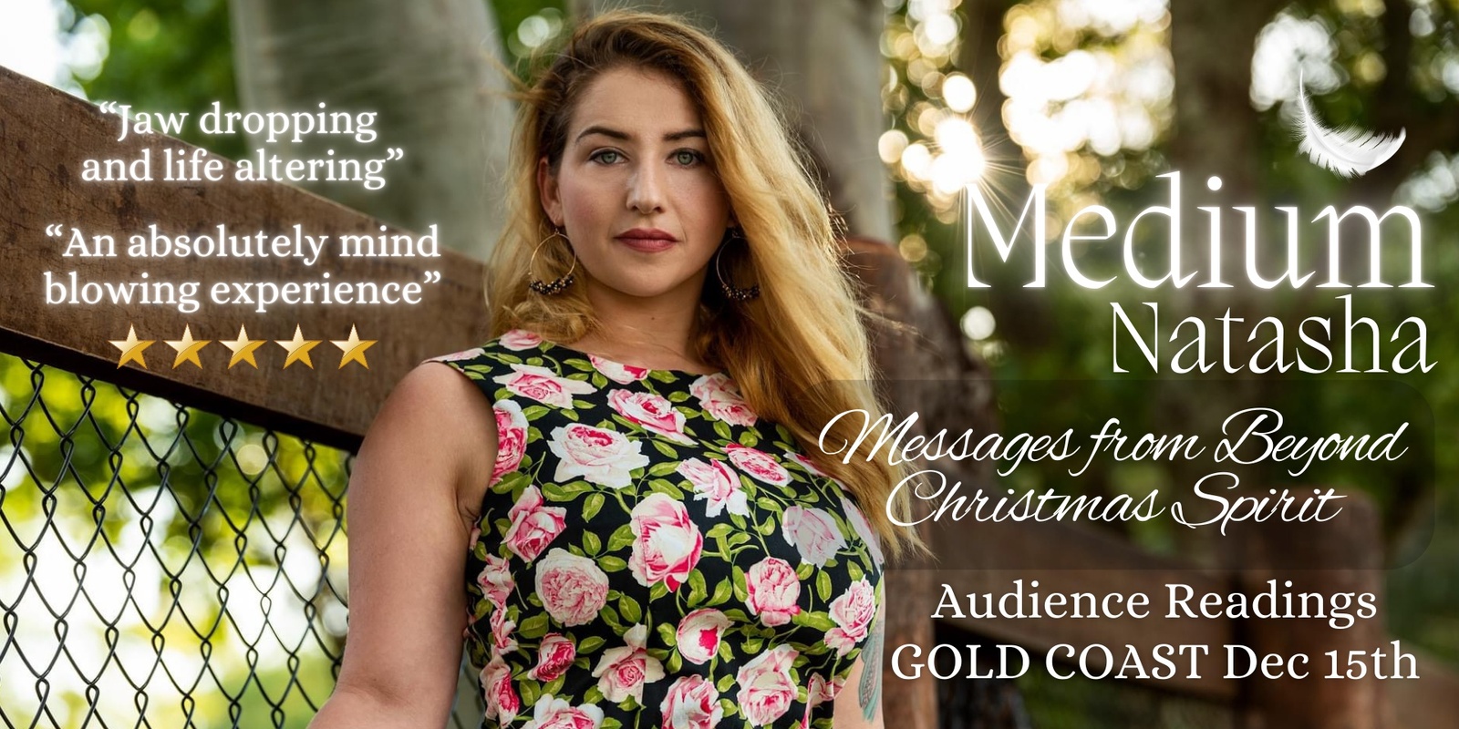 Banner image for Messages from Beyond Christmas Spirit, with Medium Natasha - GOLD COAST