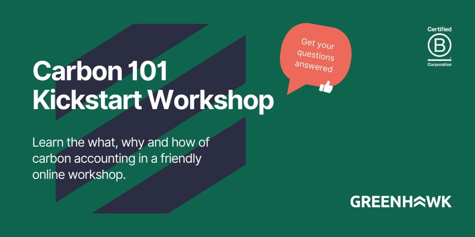 Banner image for Carbon 101 Kickstart Workshop - August