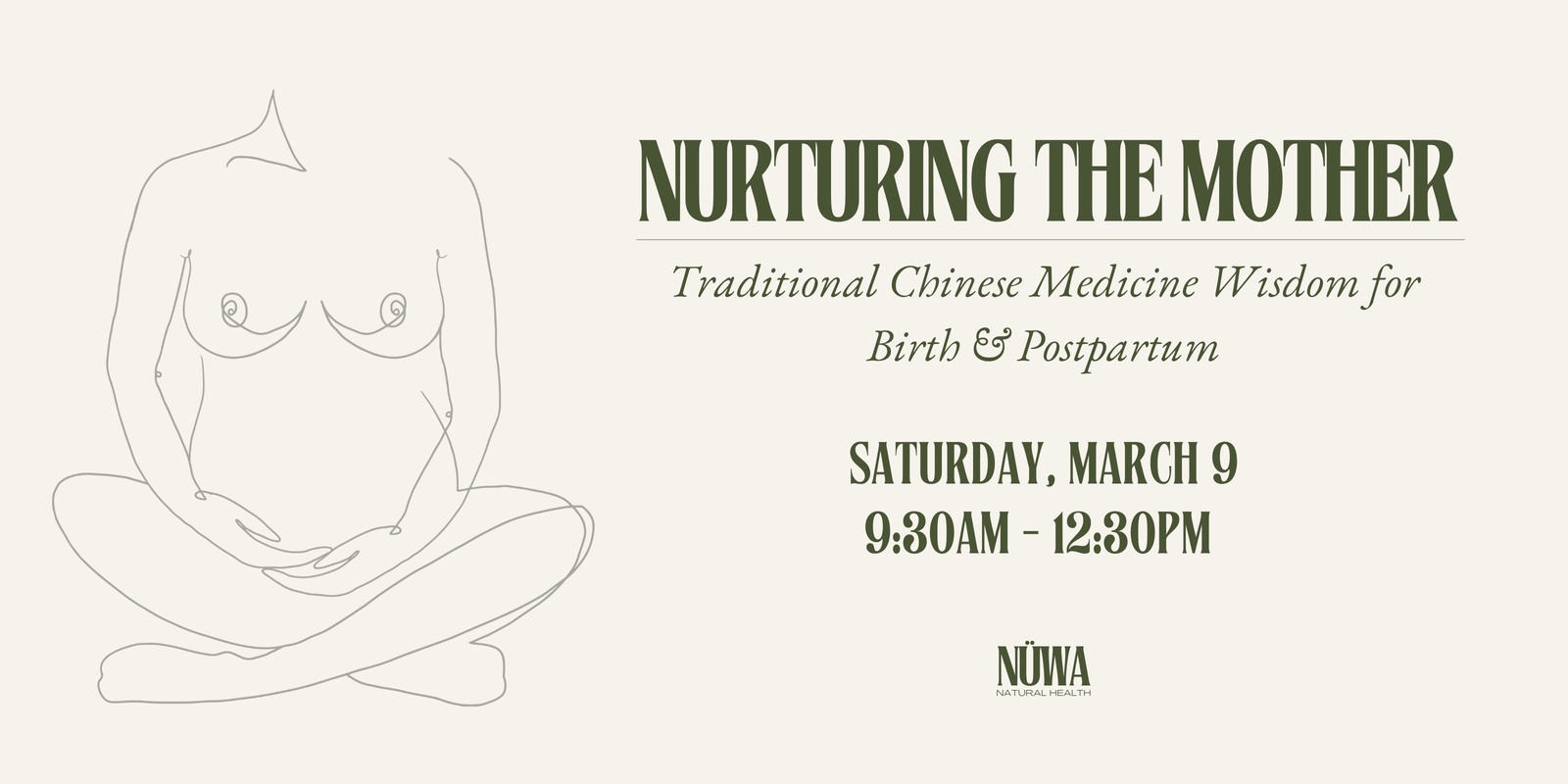 Banner image for Nurturing the Mother - Traditional Chinese Medicine Wisdom for Birth & Postpartum