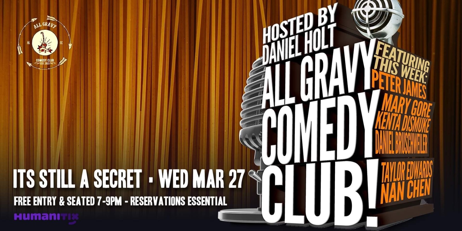 Banner image for All Gravy Comedy Club