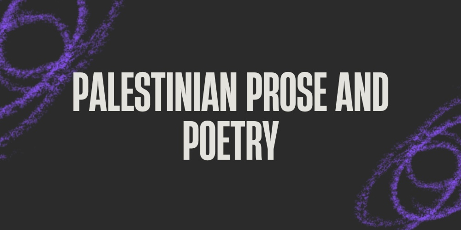 Banner image for Palestinian Authors Panel