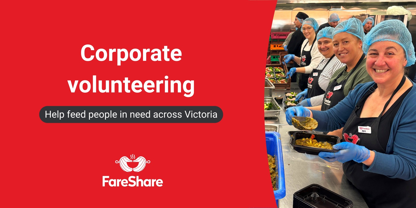 Banner image for A Corporate Volunteering - Kitchen Daytime Production Shift