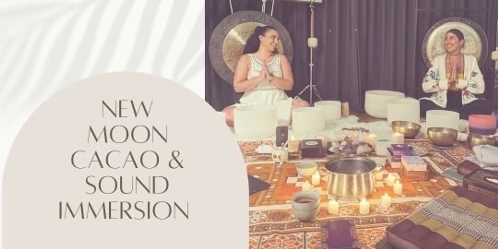 Banner image for New Moon Cacao & Sound Immersion