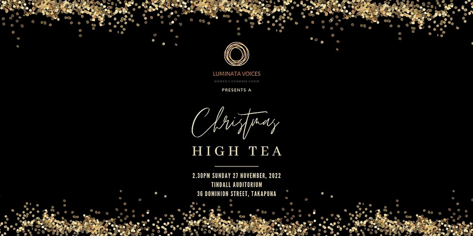 Banner image for Luminata Voices Christmas High Tea