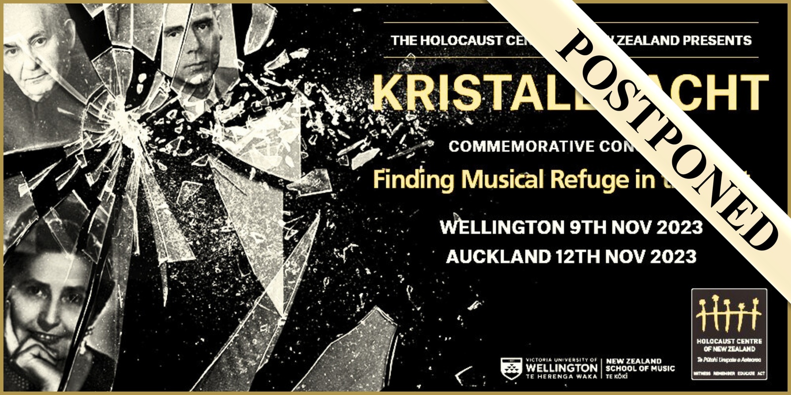 Banner image for Auckland Kristallnacht Commemorative Concert 2023