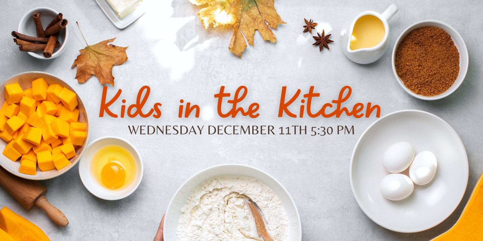 Banner image for Kids in the Kitchen at Manhattan Hy-Vee - Holiday Edition 