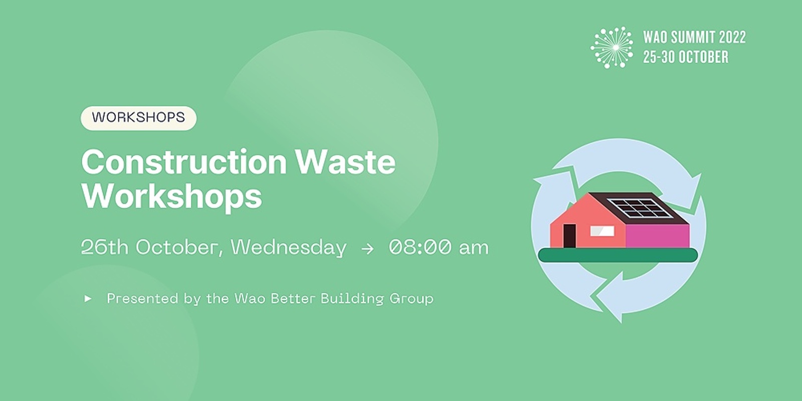 Banner image for Construction Waste Workshops