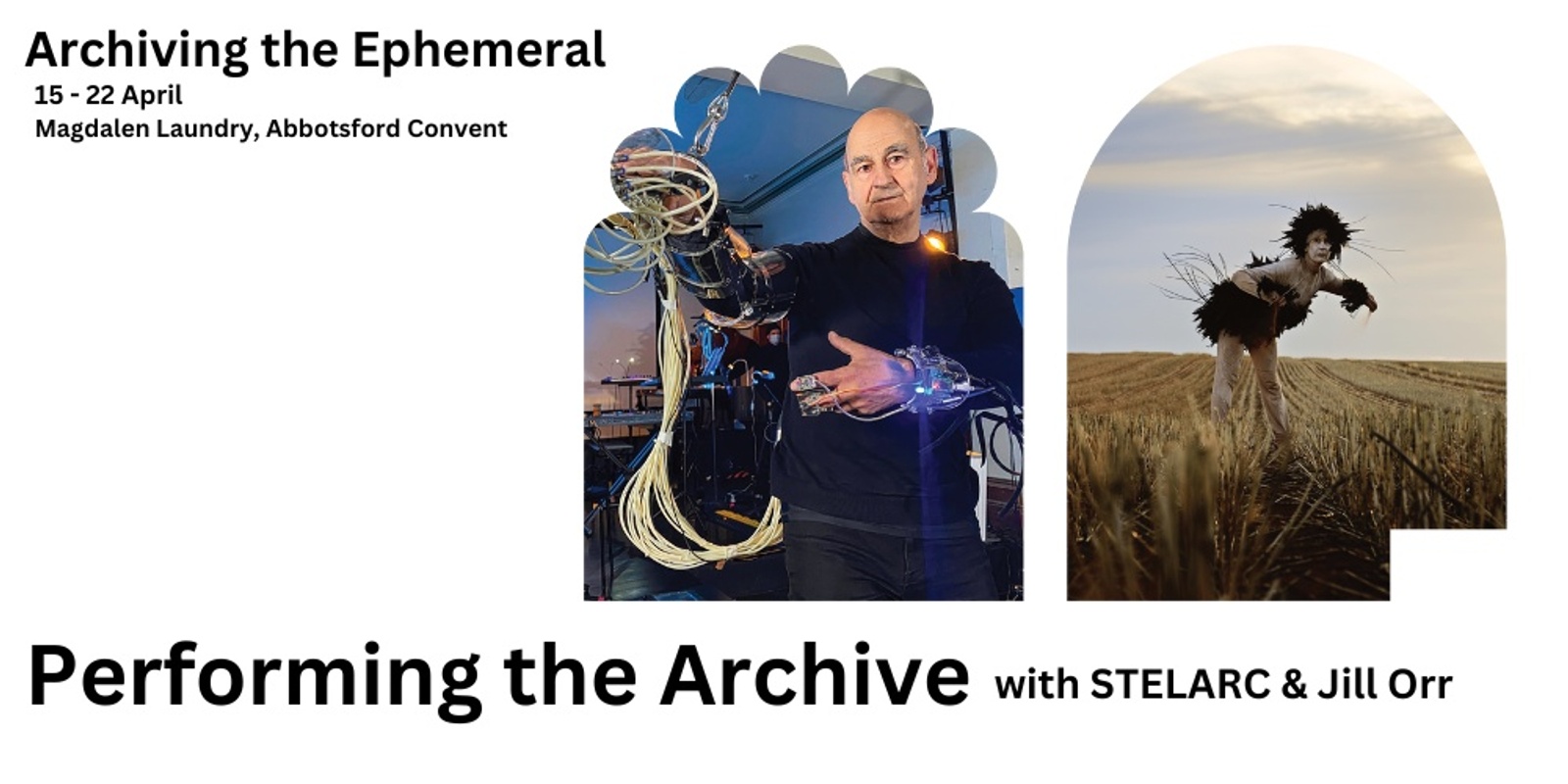 Banner image for Performing the Archive - 1 on 1 with Jill Orr and STELARC
