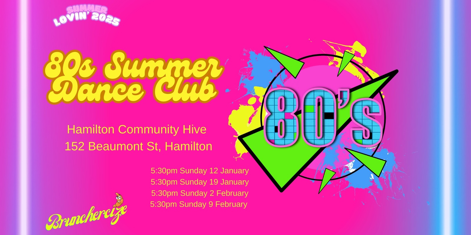 Banner image for 80s Summer Dance Club