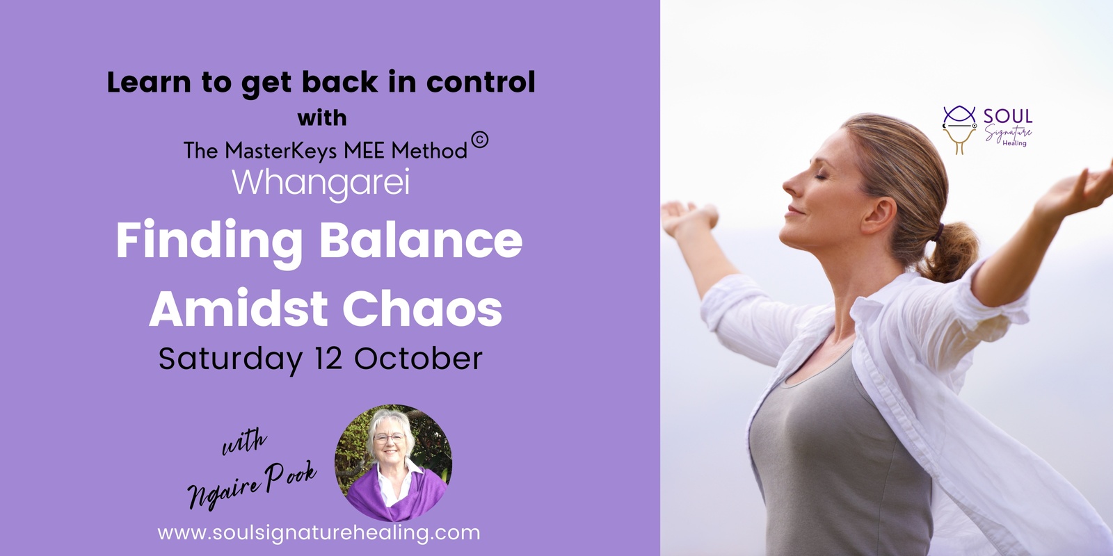 Banner image for Finding Balance Amidst Chaos - Whangarei