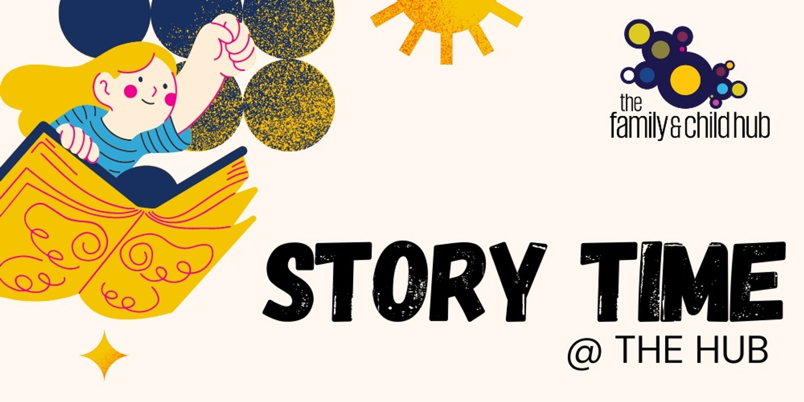 Banner image for Story Time at the Family & Child Hub