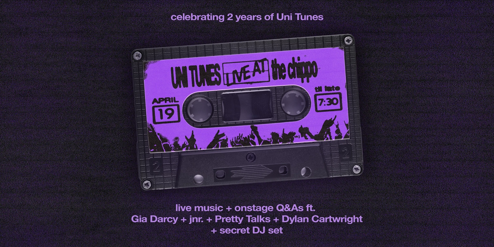 Banner image for Uni Tunes Live At The Chippo