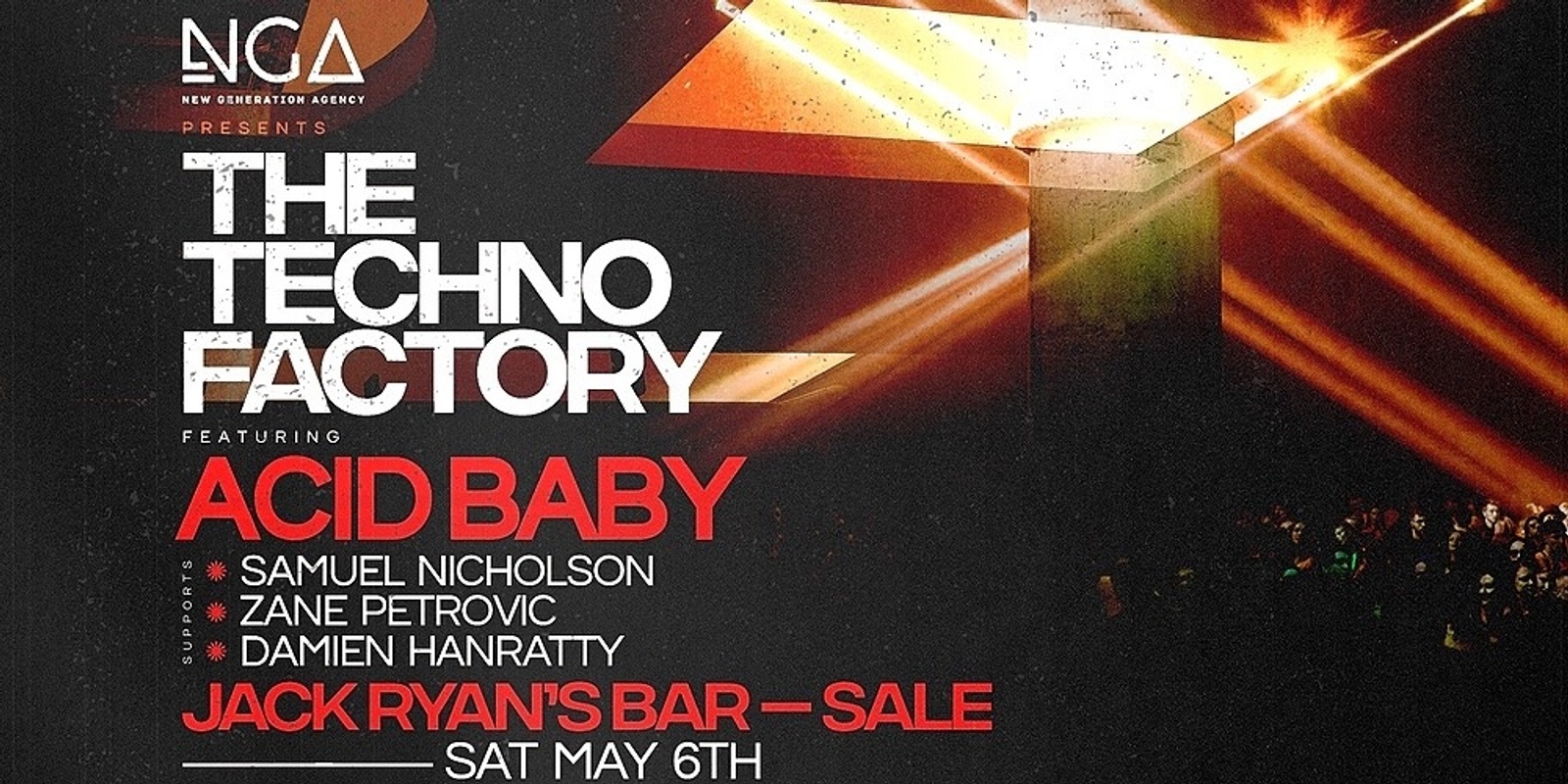 Banner image for The Techno Factory ft Acid Baby 