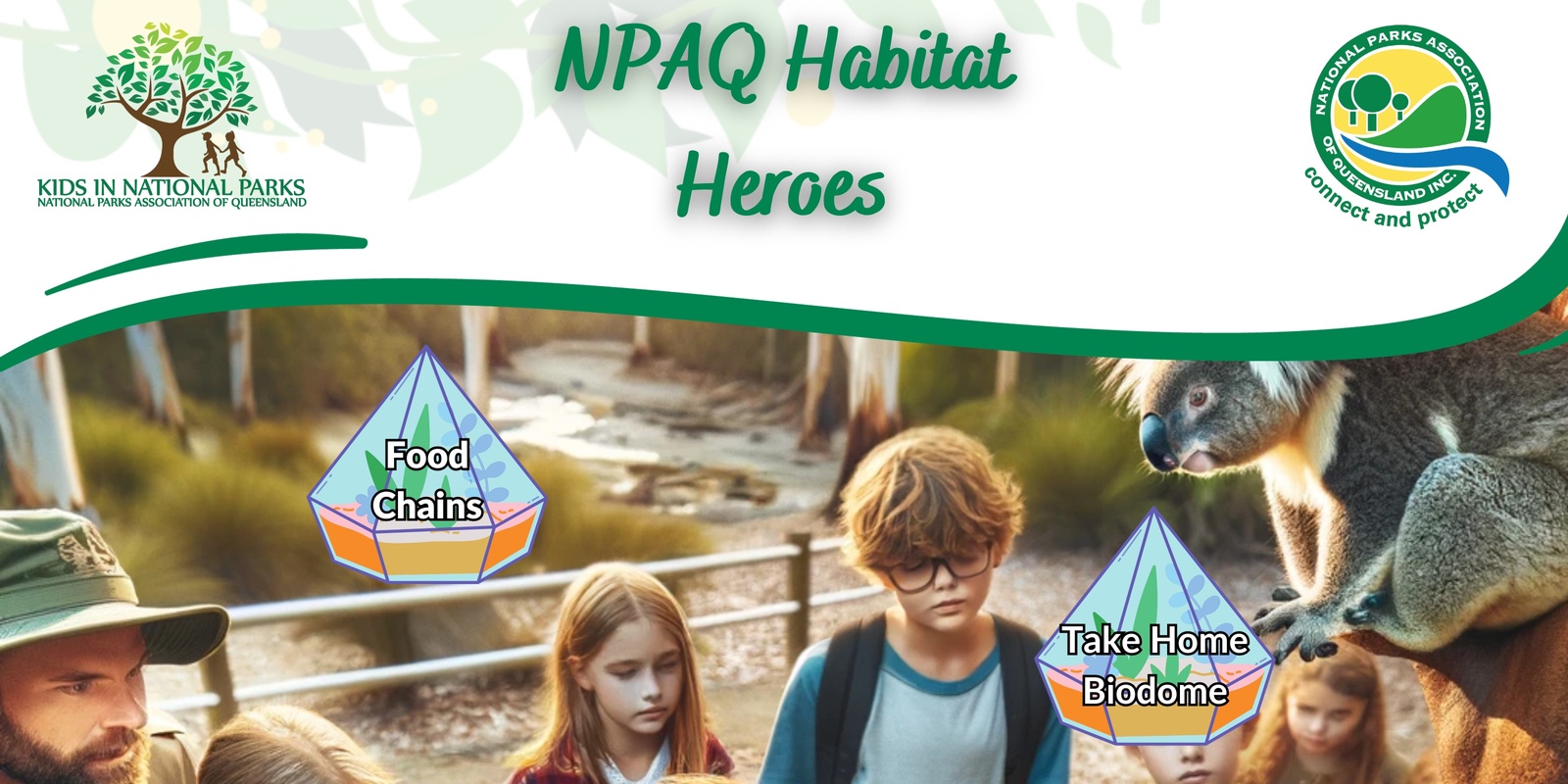Banner image for NPAQ Kids in NP Habitat Heroes