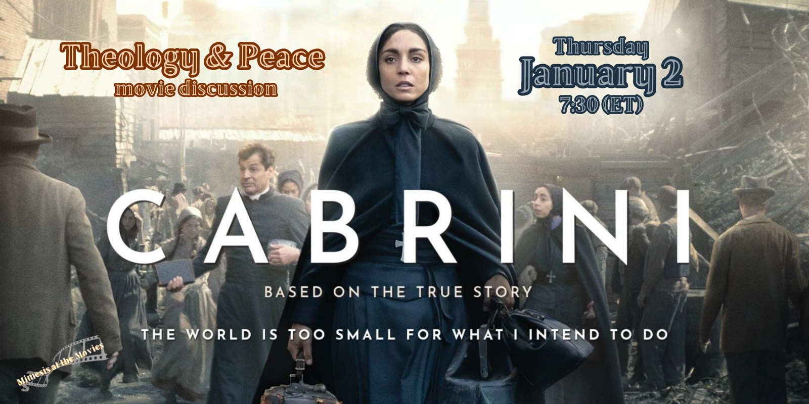 Banner image for Mimesis at the Movies: Cabrini