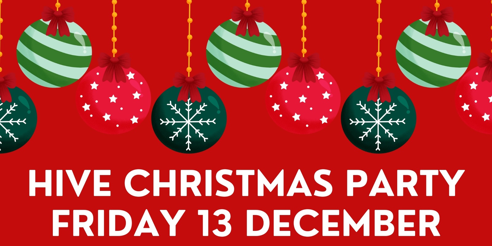 Banner image for Hive Christmas Party - By Invite ONLY