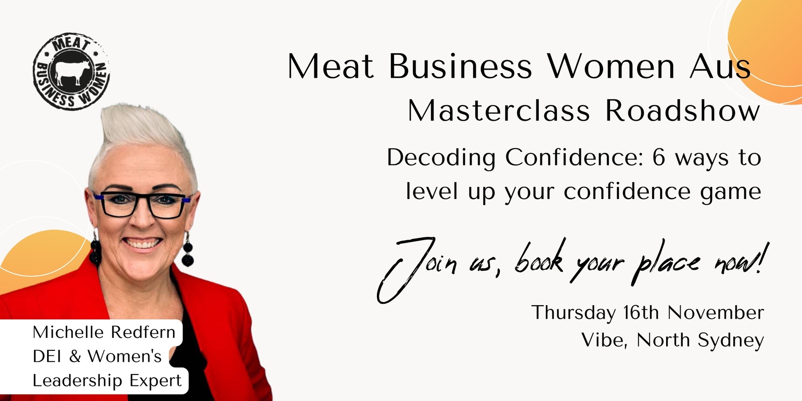 Banner image for Meat Business Women Australia - Sydney