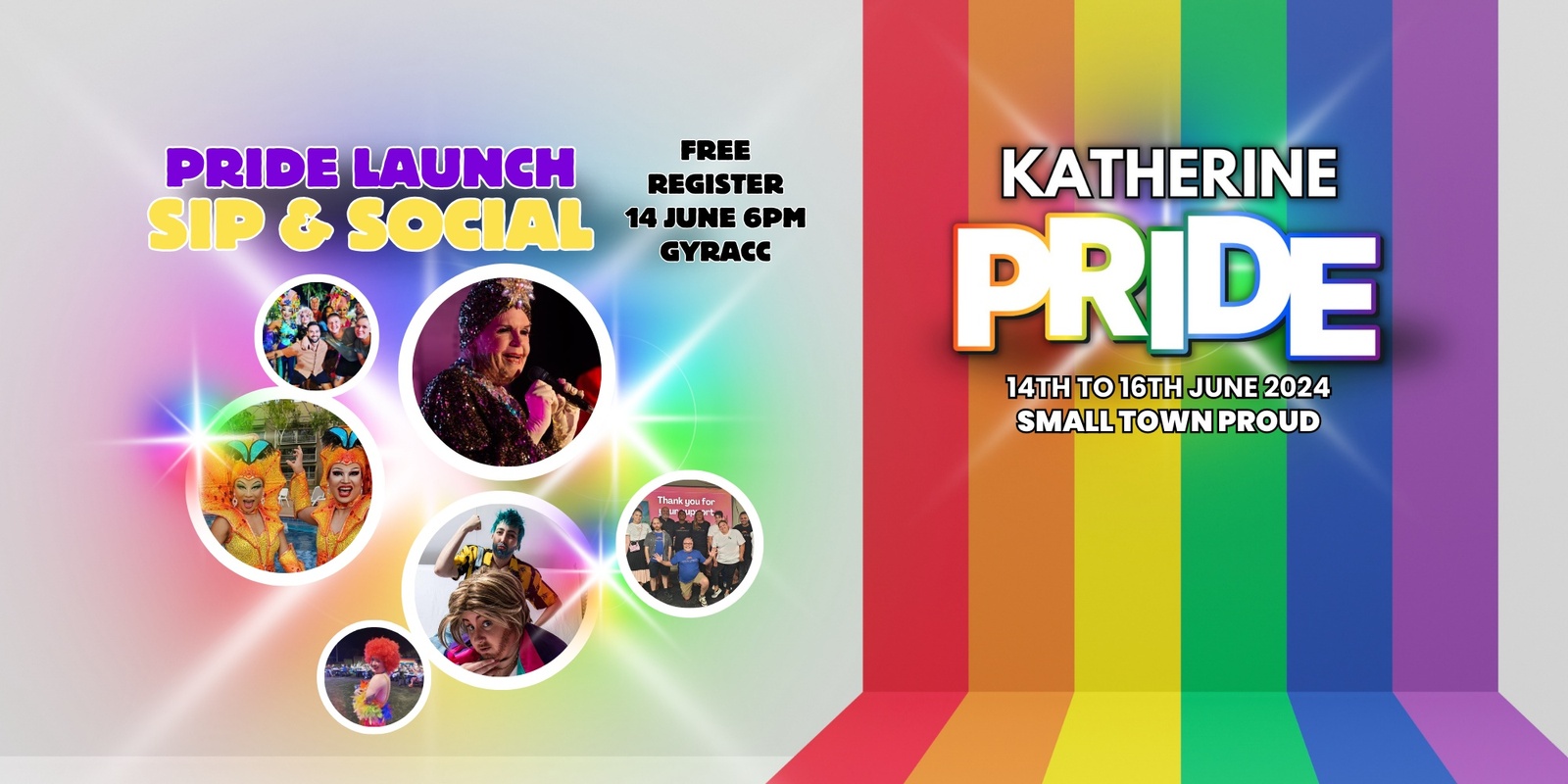 Banner image for Katherine Pride Launch " Sip & Social" 